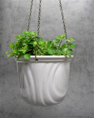 742 - vintage hang bloempot