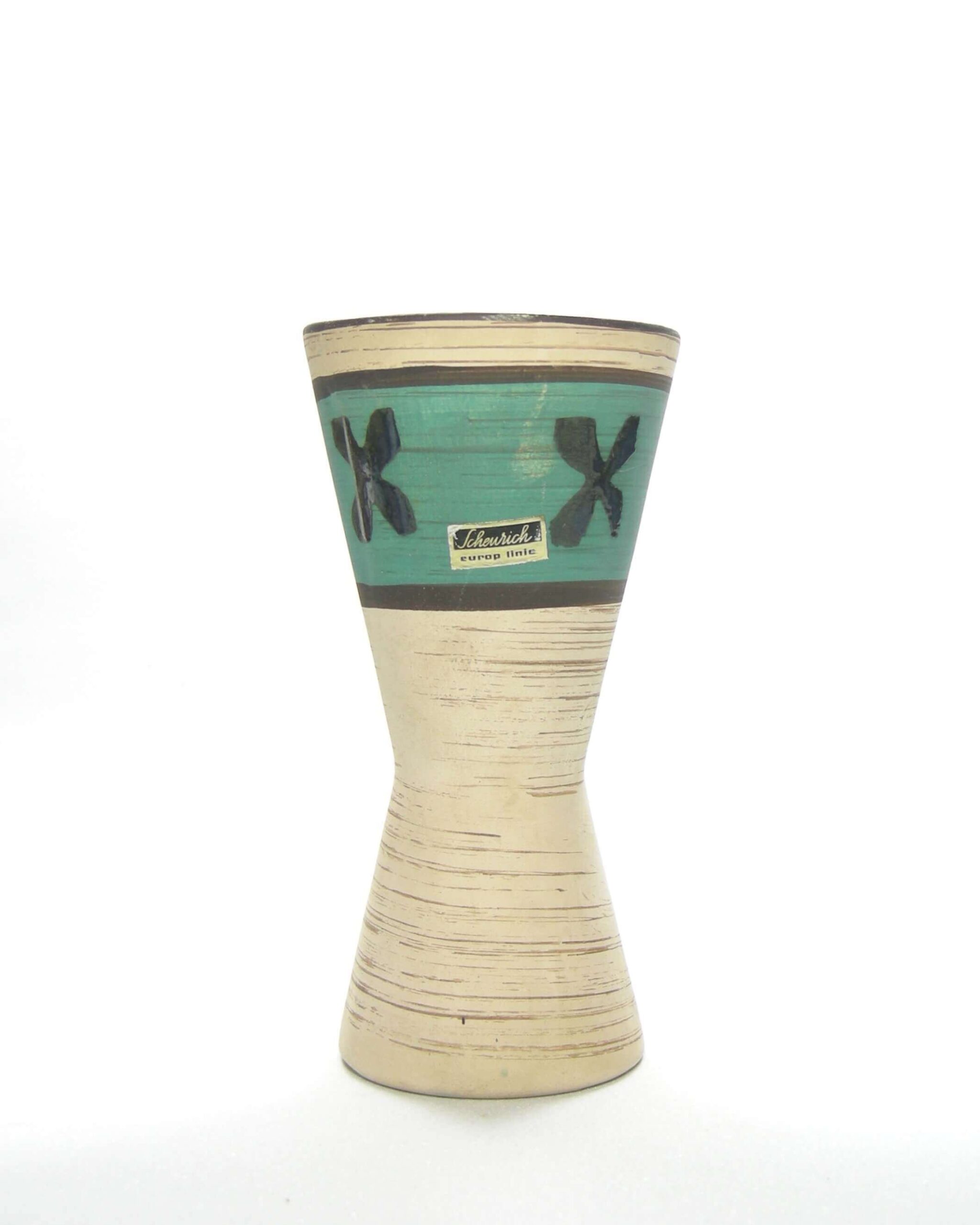1096 - vintage vaas Scheurich 244-17