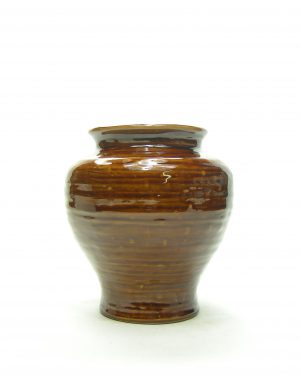 1173 - vaas Arte Toscana bruin