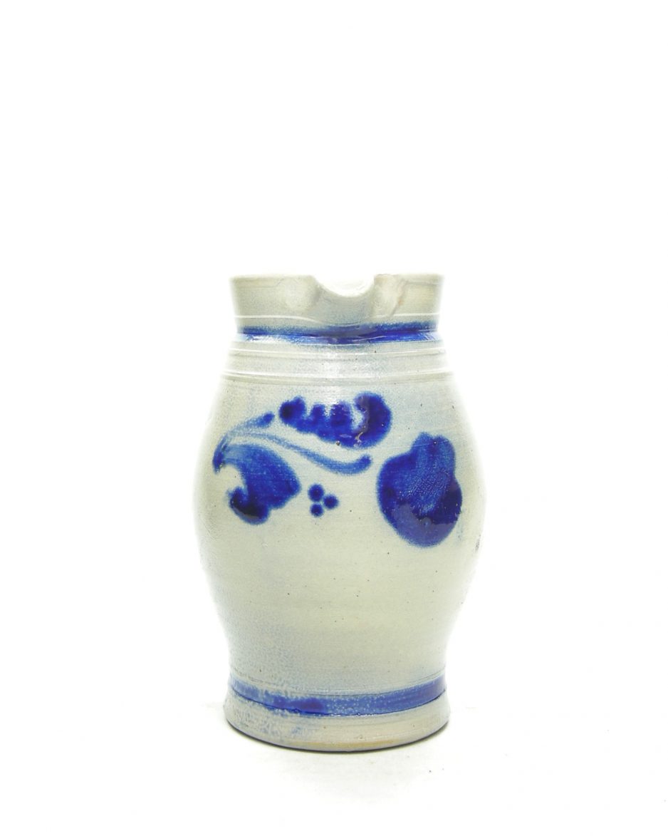 1262 - pitcher Keuls aardewerk grijs-blauw