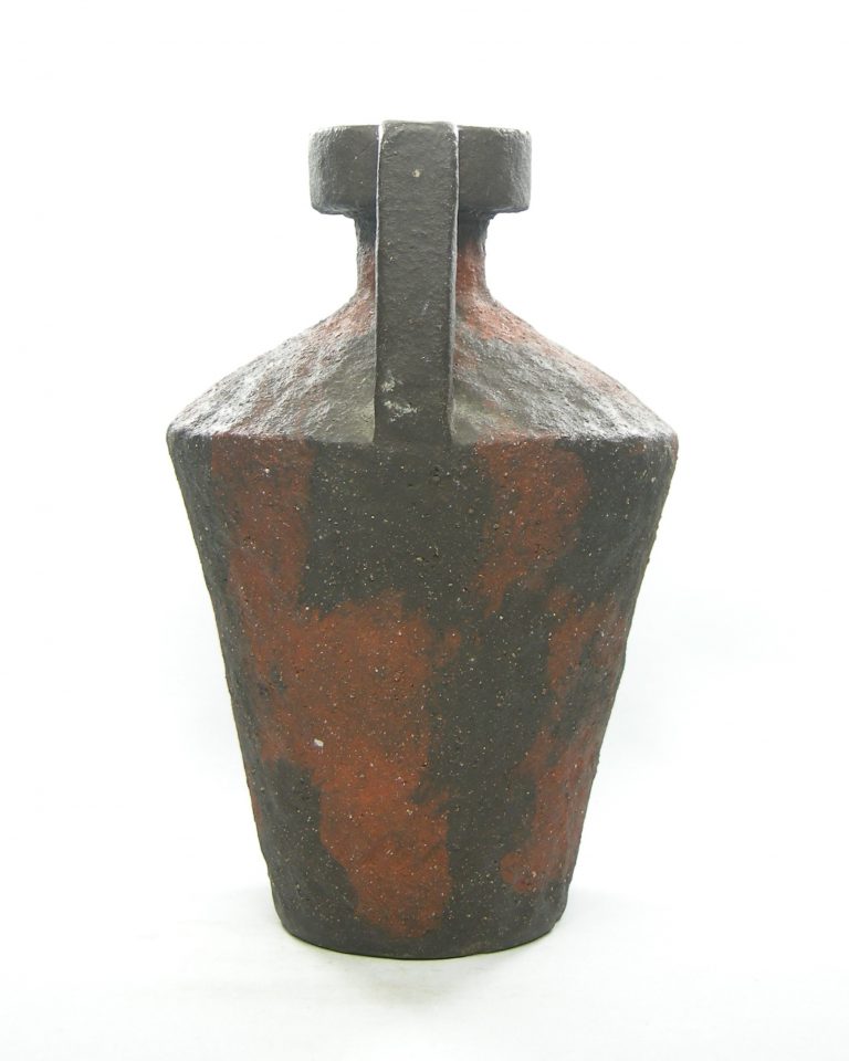1320 – vaas – kruik van Tol zwart – bruin (4)