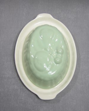 1325 – Pudding vorm Villeroy en Boch fruit groen – wit
