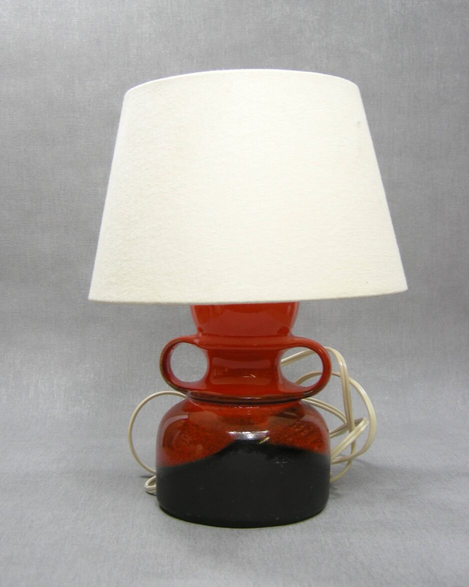 1502 - lamp Steuler 384-15 oranje - bruin