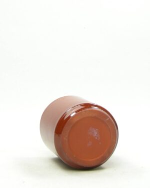 1810 – vintage bloempotje cilinder bruin