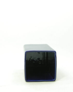 2003 – vintage bloempot H2 vierkant blauw