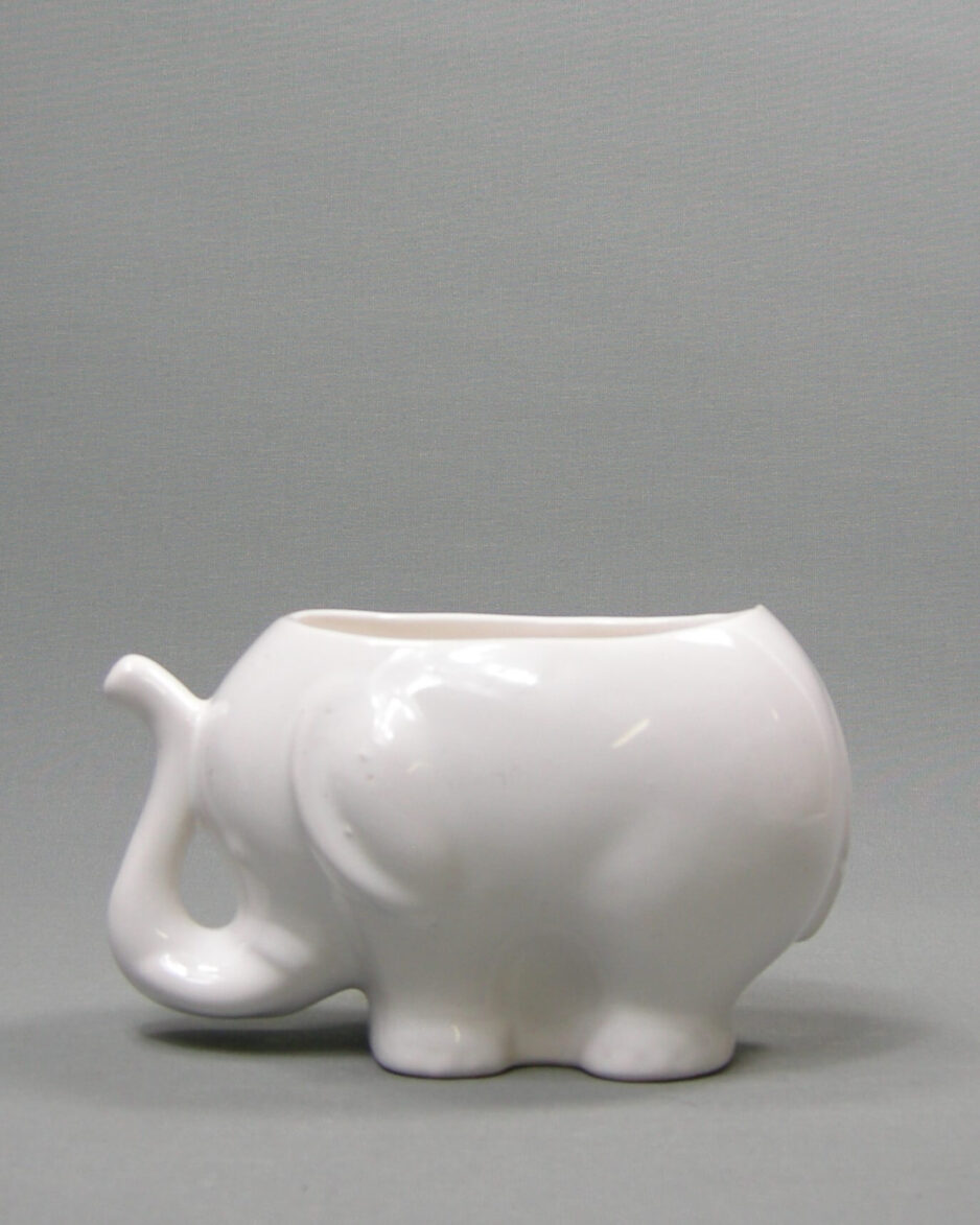 2414 - vintage bloempot olifant