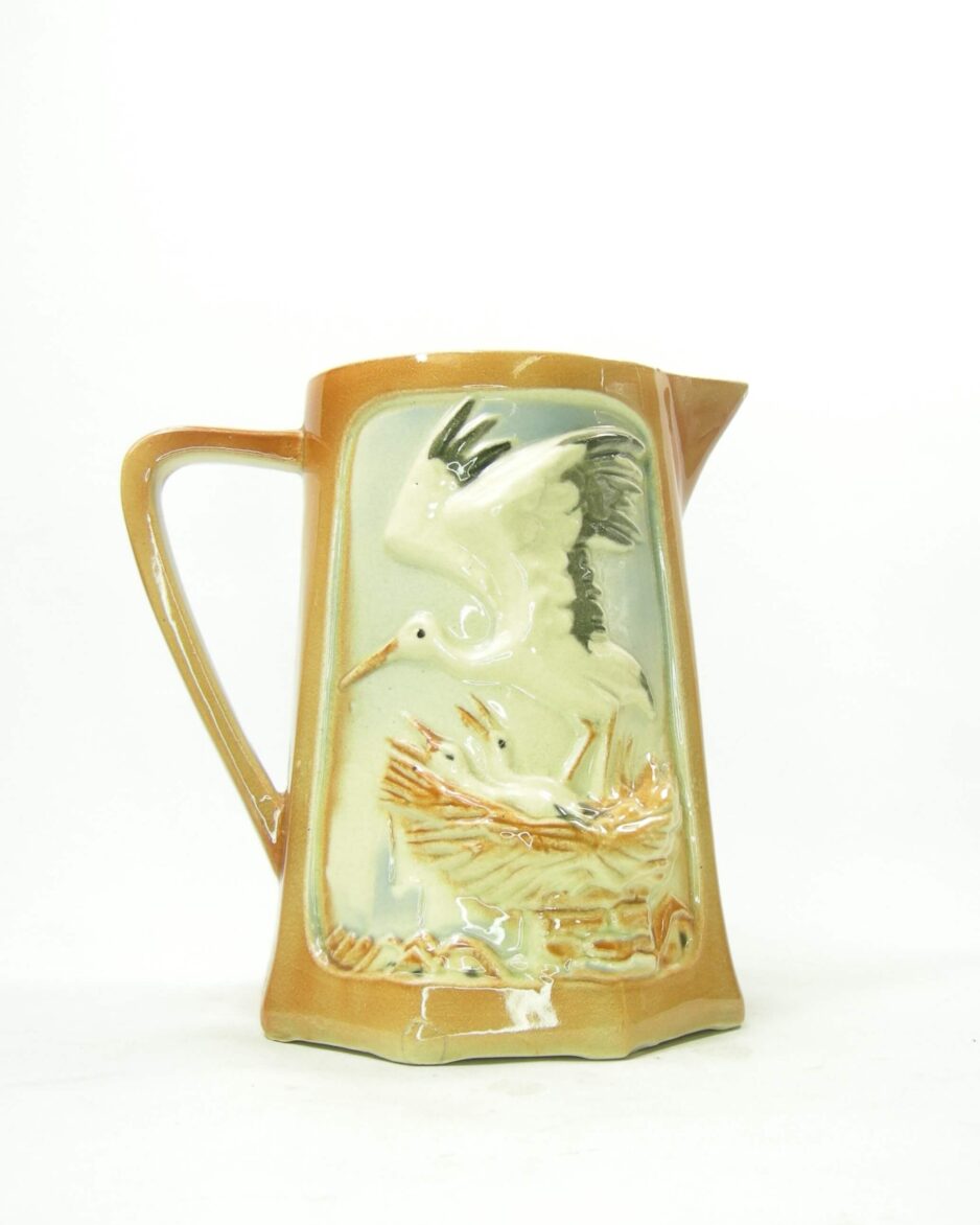 2451 - vintage pitcher - kan S'Clement France 1009-4