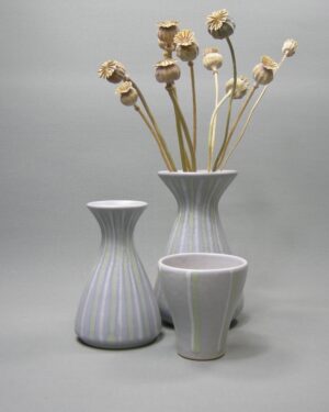 2570-2571-2572- vaasjes en pot Dumler & Breiden