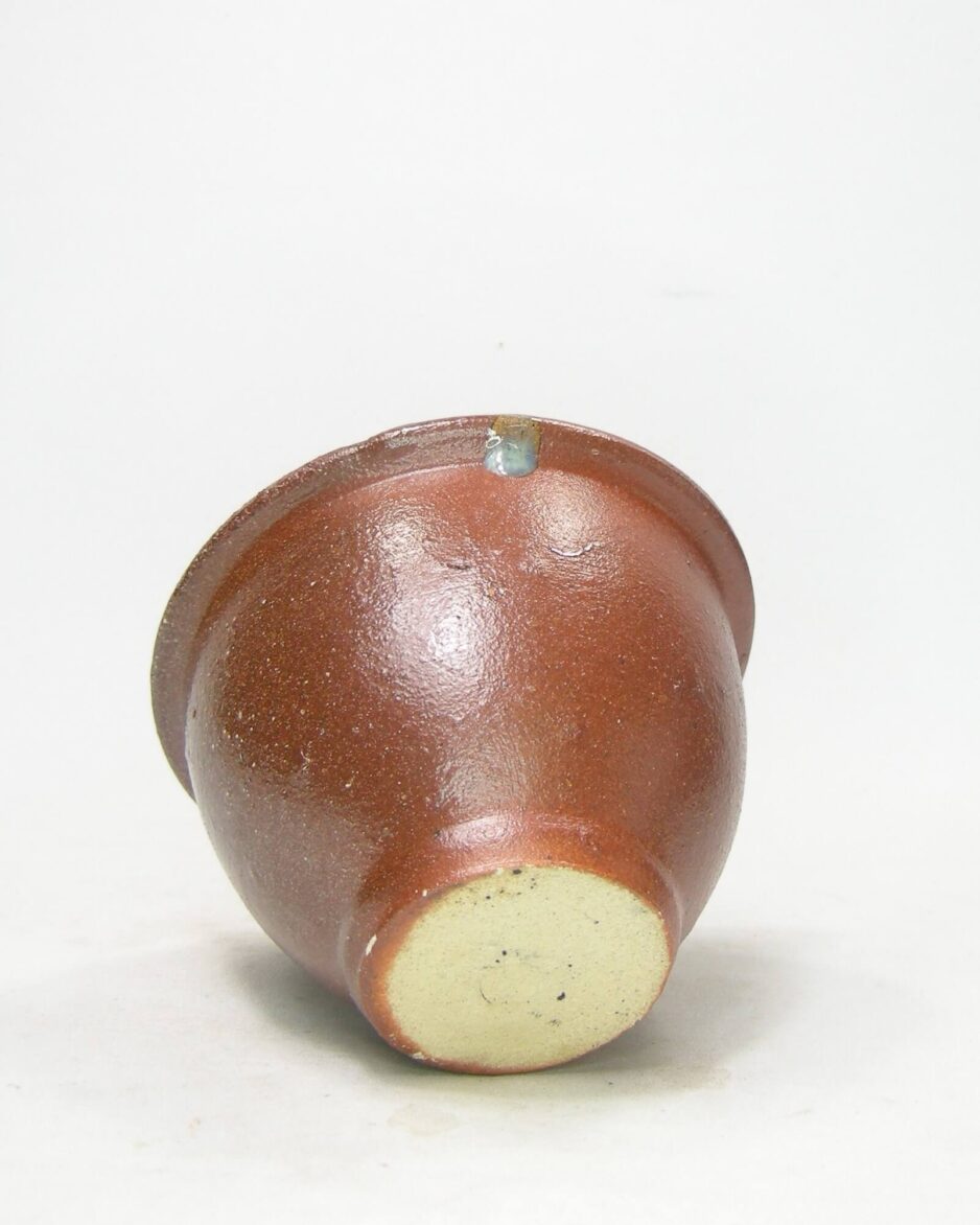 2605 - bloempotje metallic