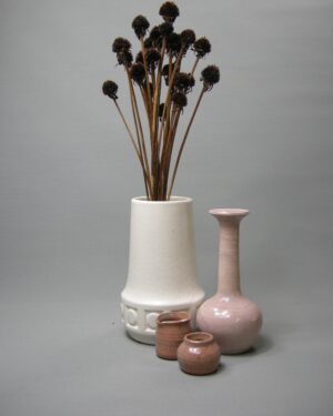 2614-2615-2616- vaas Scheurich en kleine vaasjes