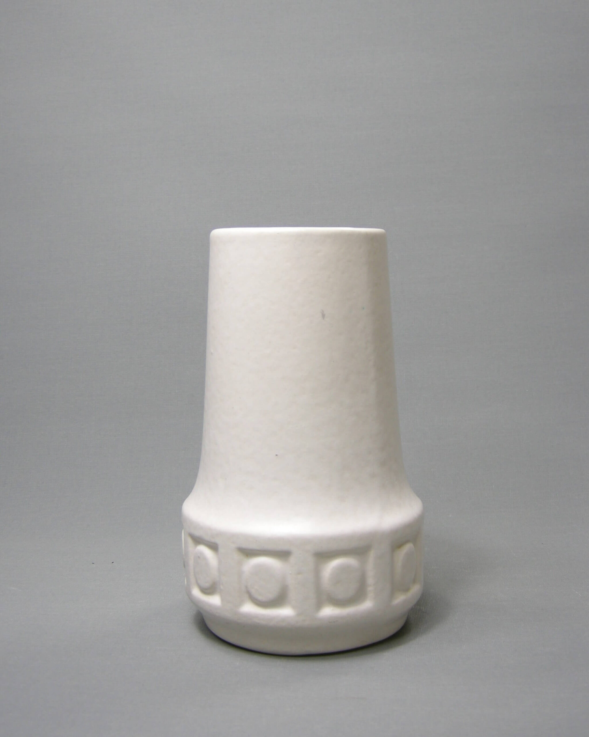 2614 - vintage vaas Scheurich 243-17 wit