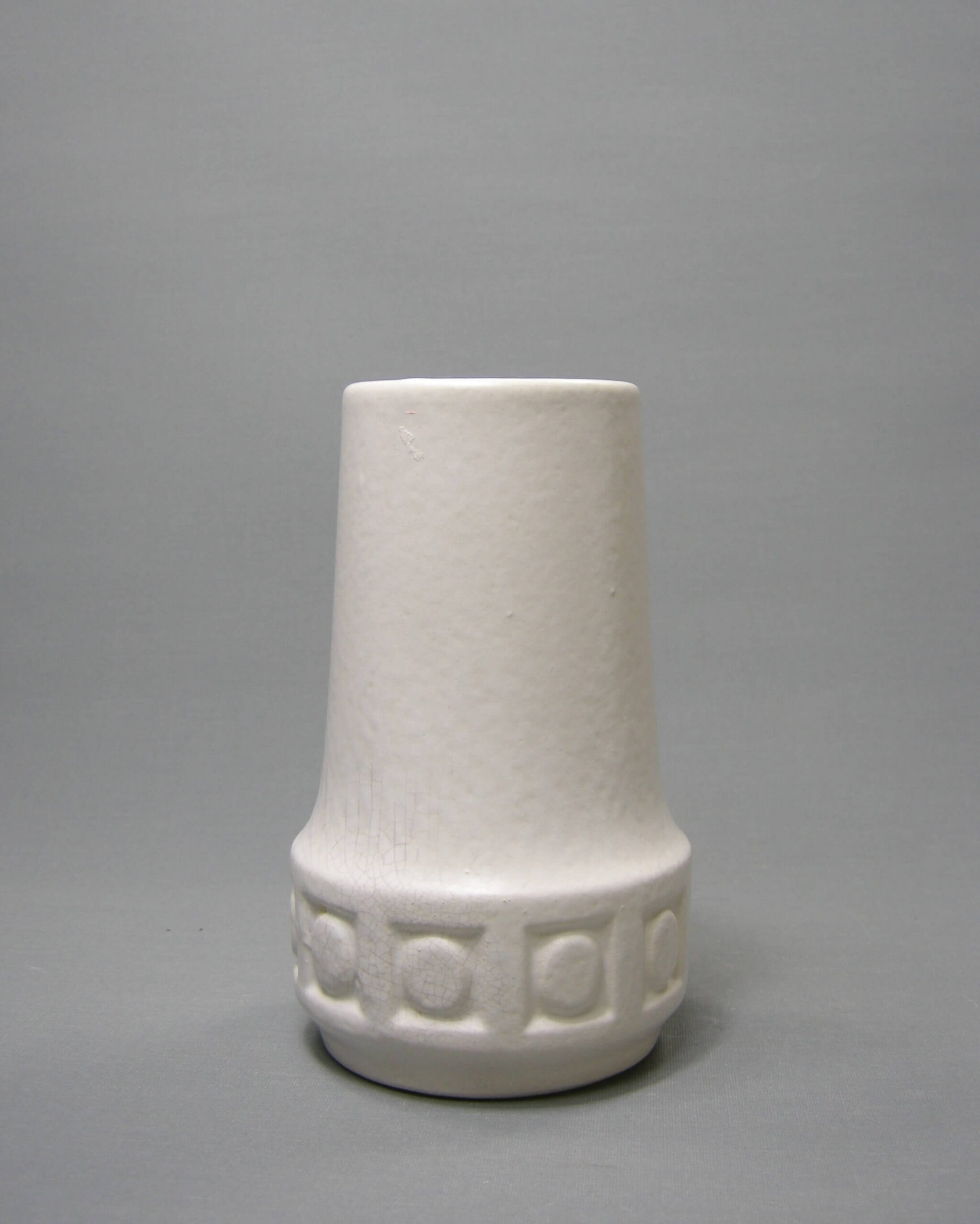 2614 - vintage vaas Scheurich 243-17 wit