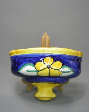 2624 - vintage wandbloempot