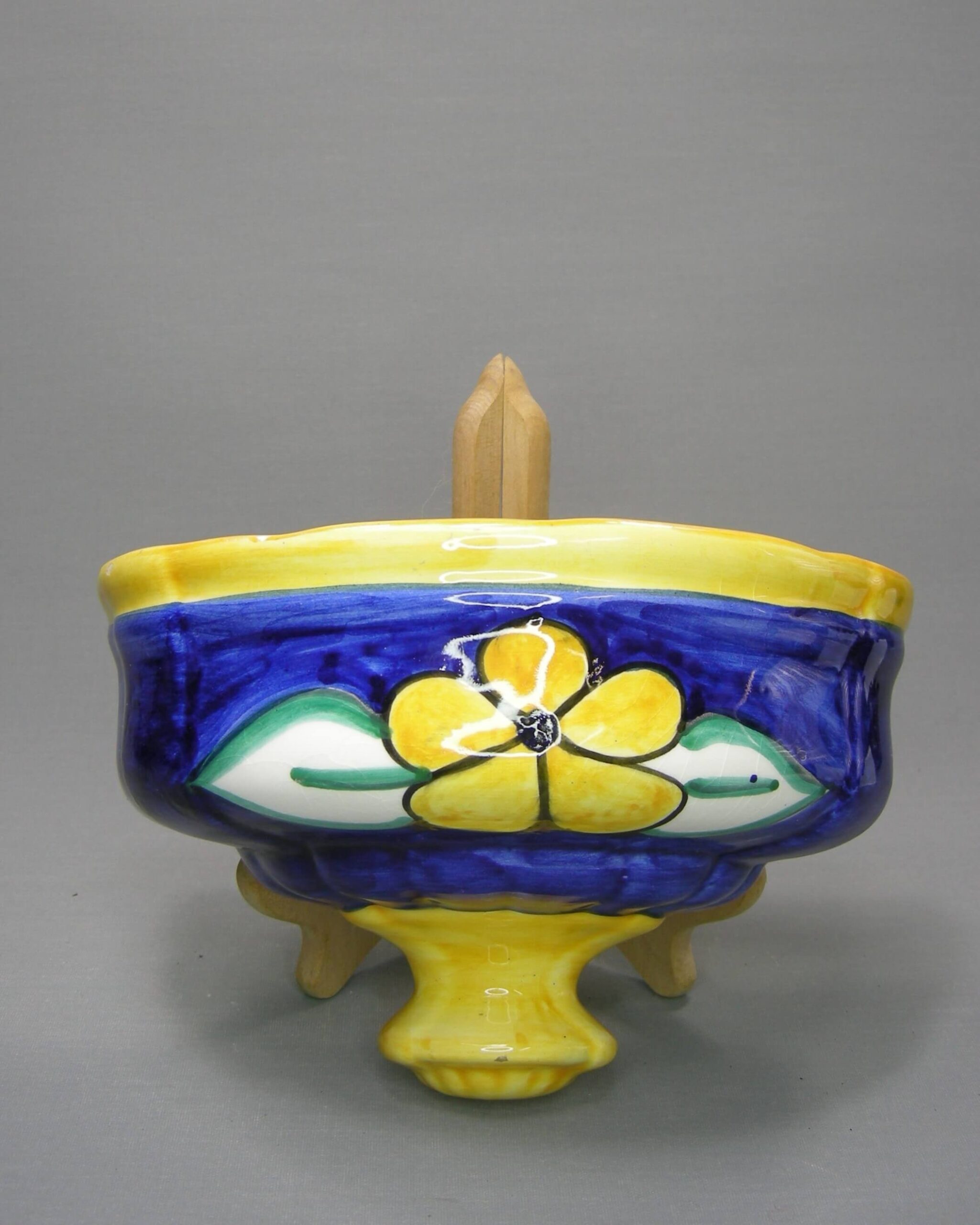 2624 - vintage wandbloempot