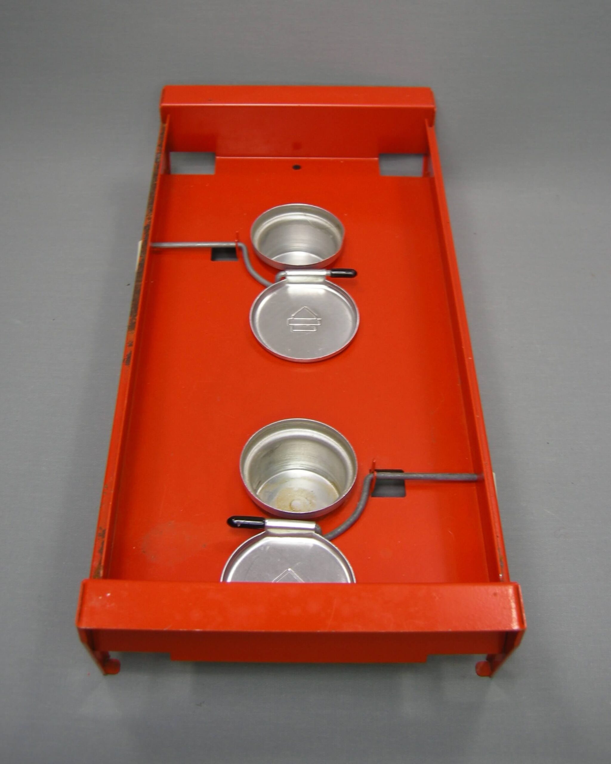 2625 - Brabantia warmhoudplaat rechaud oranje