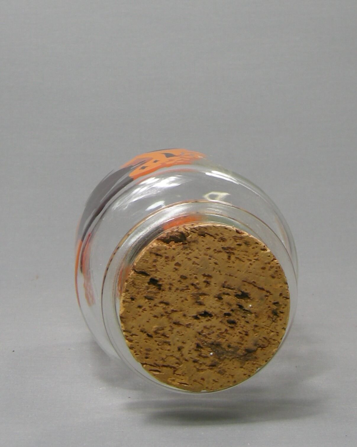 2631 - vintage voorraad pot glas