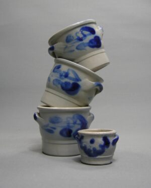 2648 - vintage bloempotje Keuls aardewerk