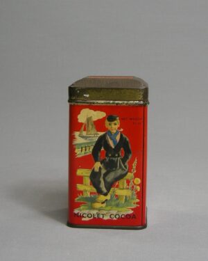 2660- vintage blikje Nocolet Cocoa Krommenie
