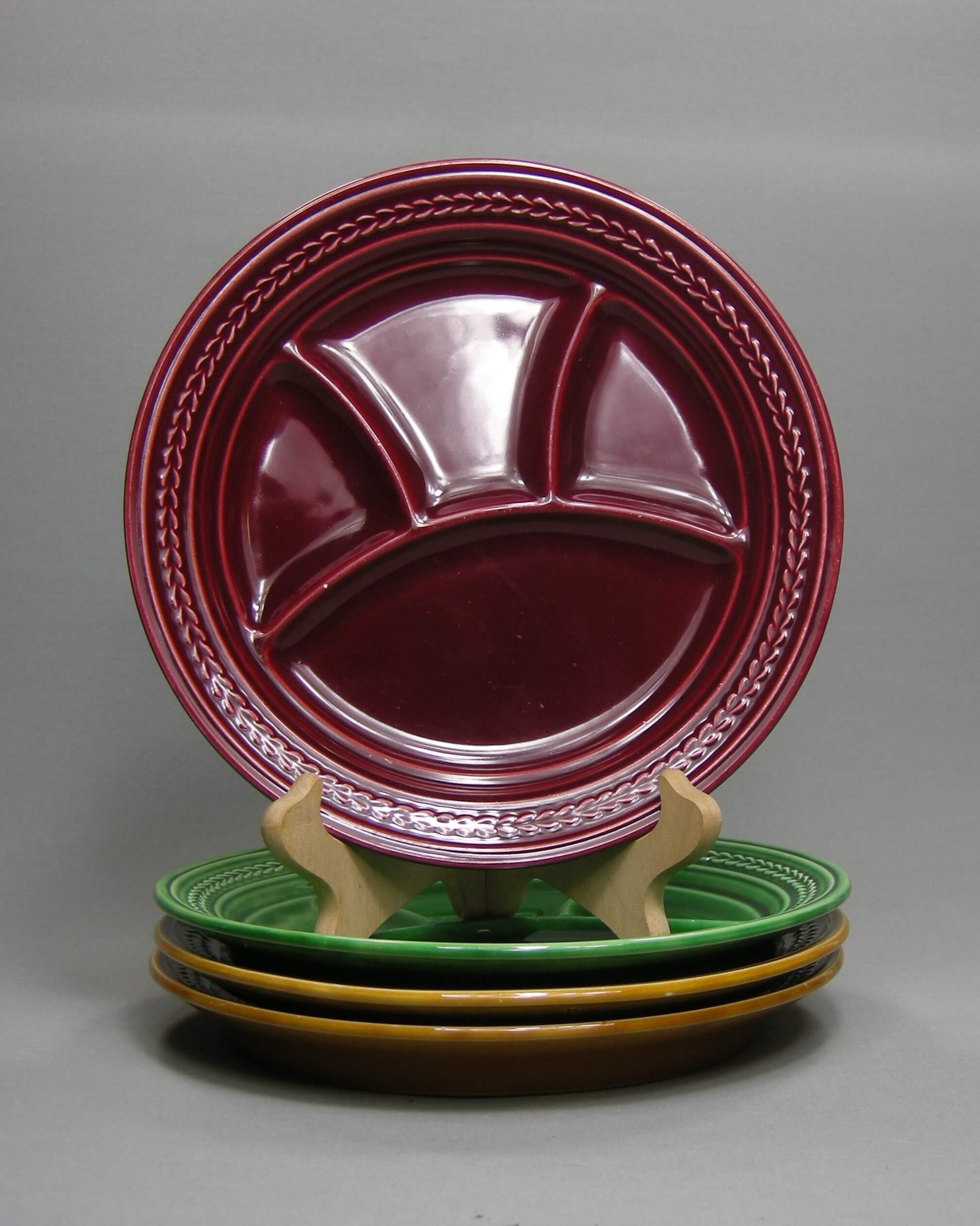 2736 - vintage gourmetbord fonduebord op stokjes gebakken