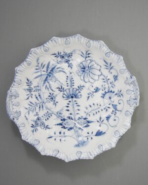 2889 - vintage schaal Zwiebelmuster decor